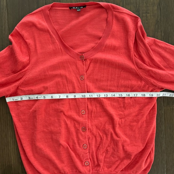 Dalia 100% Cotton Button Down Cardigan - Picture 9 of 11